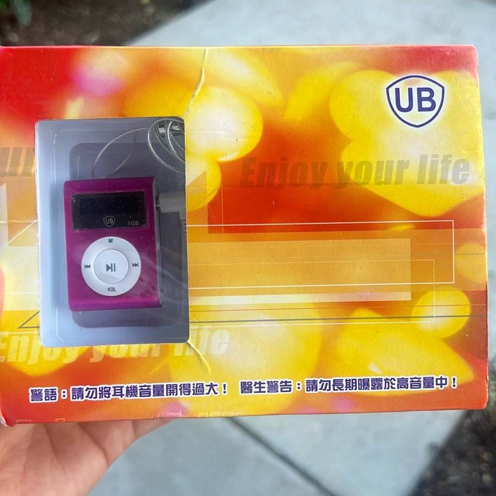 NWOT Mini Music Player